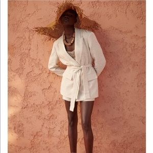Zara blazer and shorts set